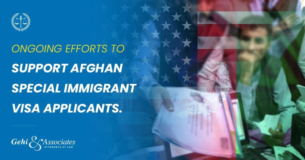 New development to improve the Afghan Special Immigrant Visa (SIV) Programme