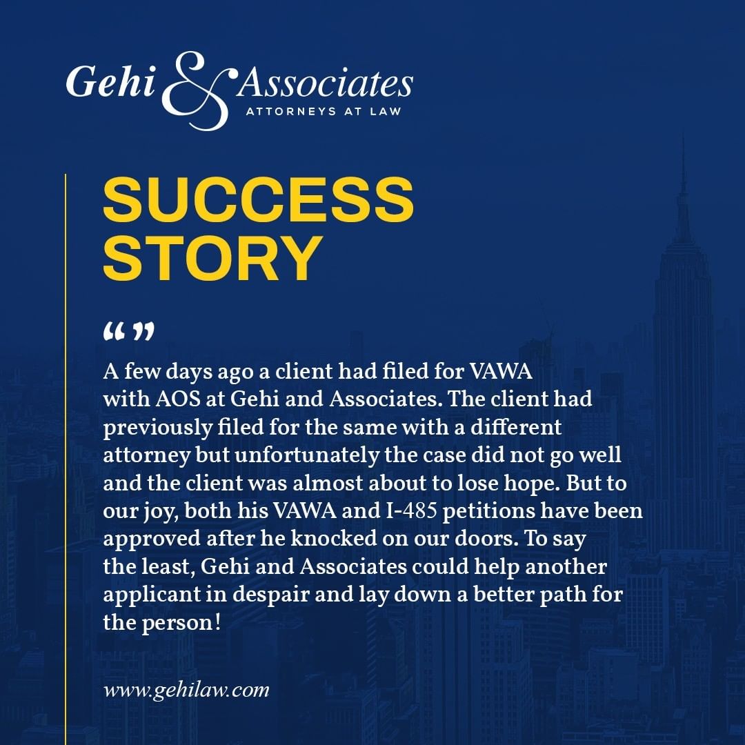 Gehi Law Success Stories