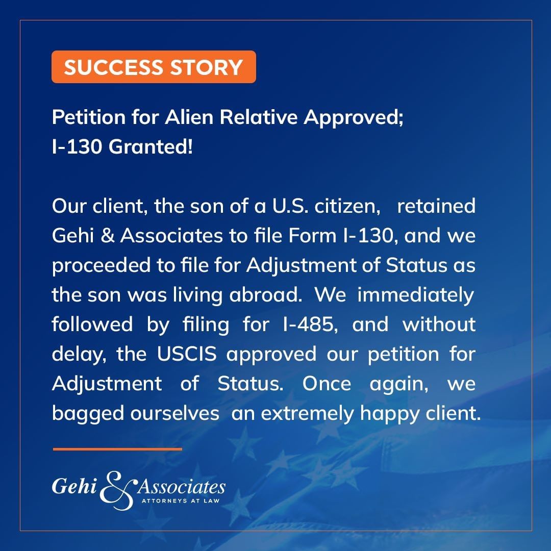 Gehi Law Success Stories