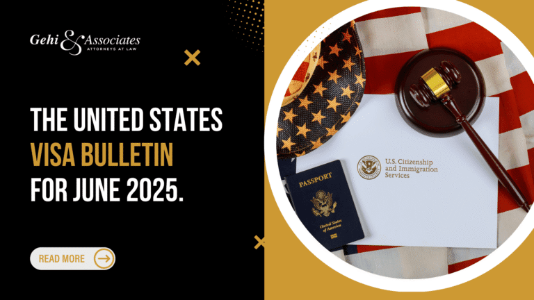 THE UNITED STATES’ VISA BULLETIN FOR JUNE 2025