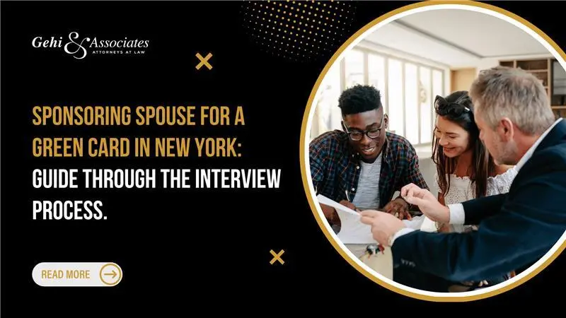 Sponsoring spouse for a green card in New York