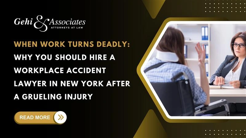Workplace accident lawyer in New York